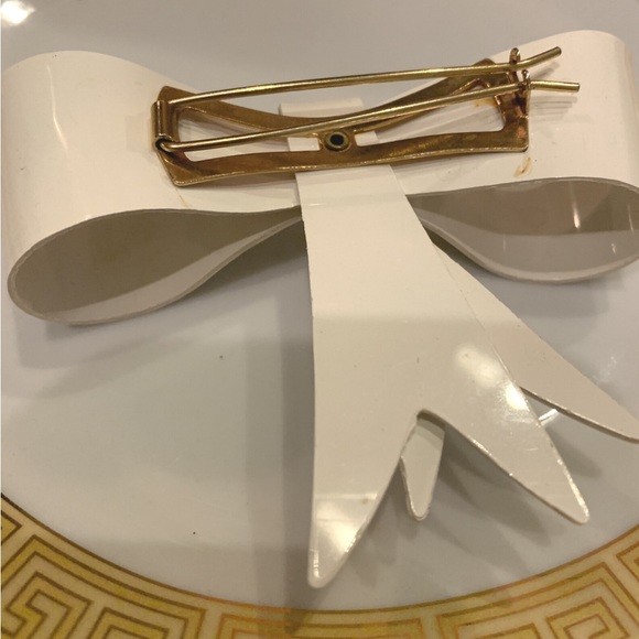 Vintage Grandmillennial Bow Barrette - Picture 4 of 4